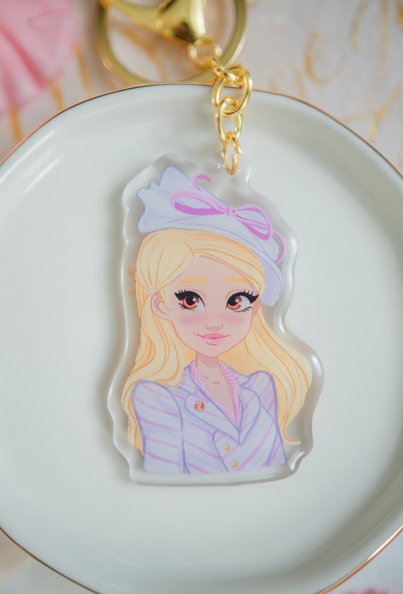 BAG PENDANT/KEYCHAIN