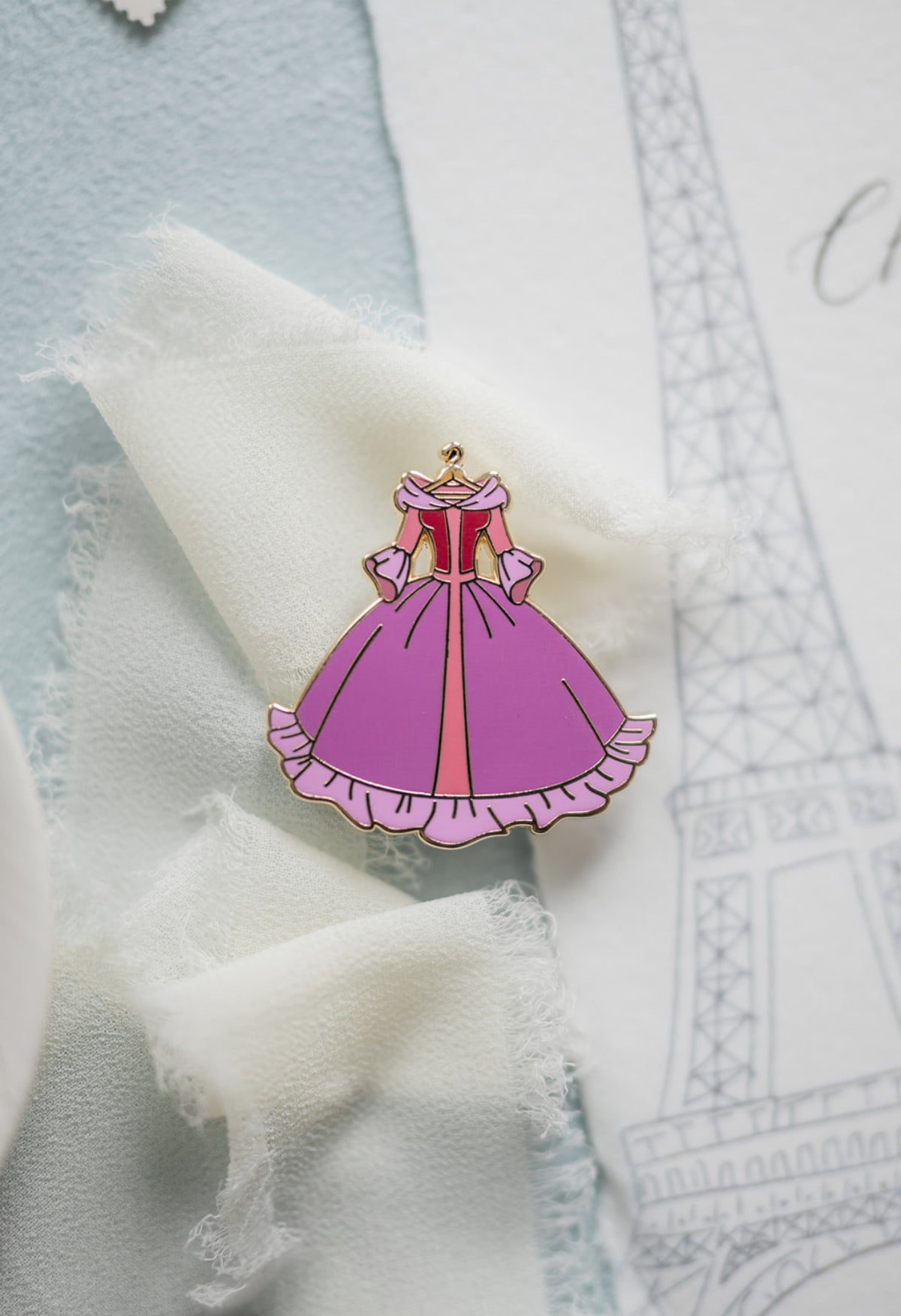 BELLE’S CLOSET PINK MINI DRESS PIN