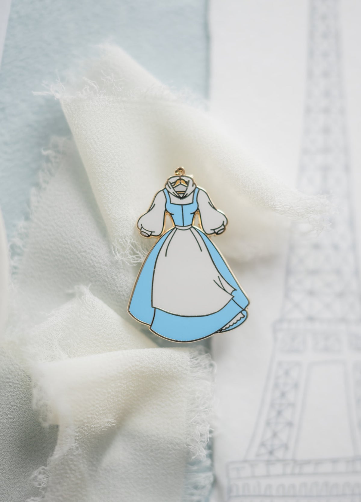 BELLE’S CLOSET BLUE MINI DRESS PIN