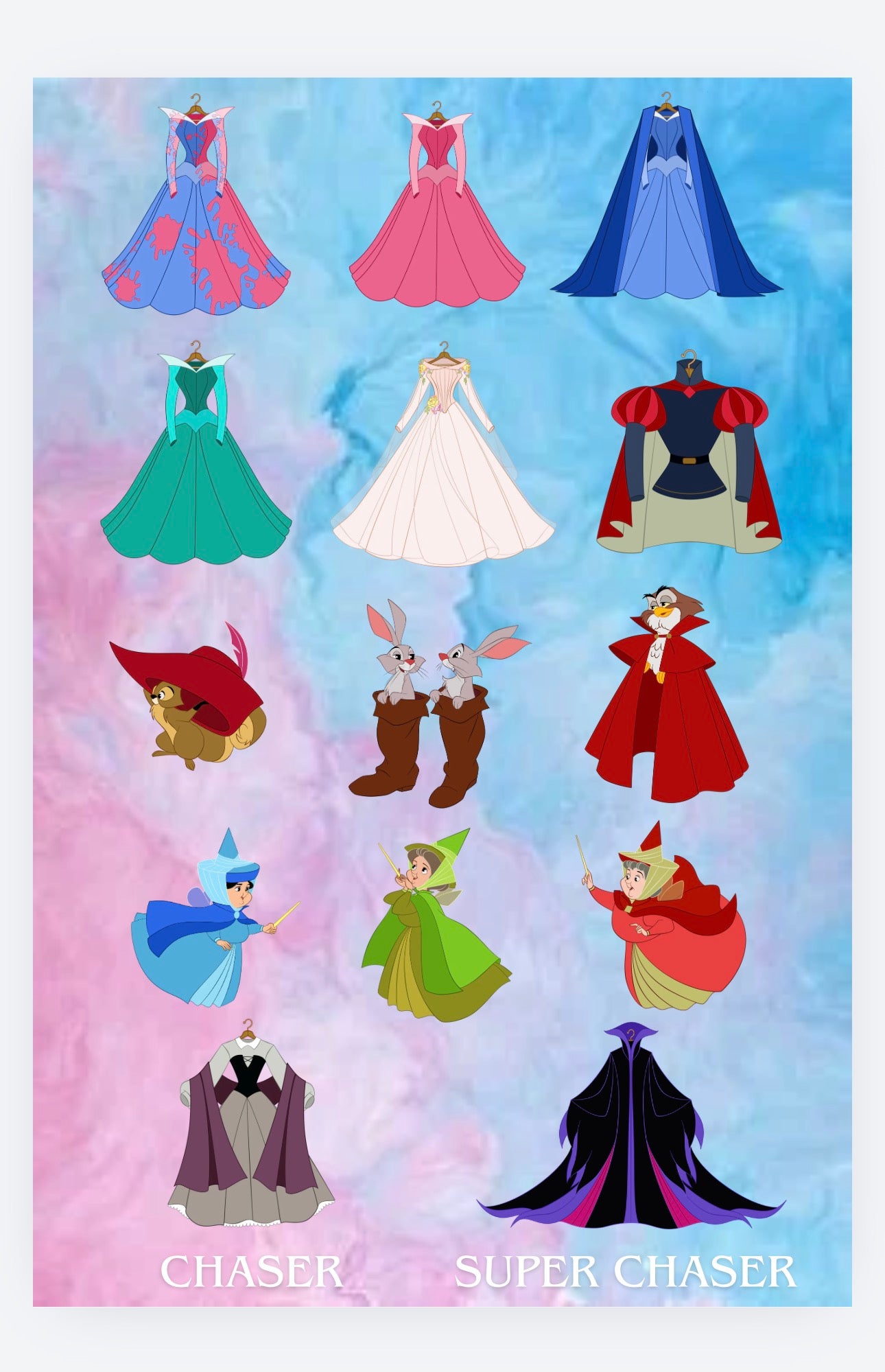 SB CLOSET COLLECTION PIN SET